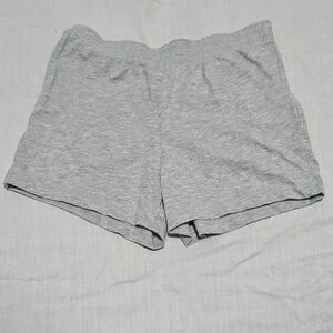 Wonder Nation Light Gray Women's Athletic Shorts